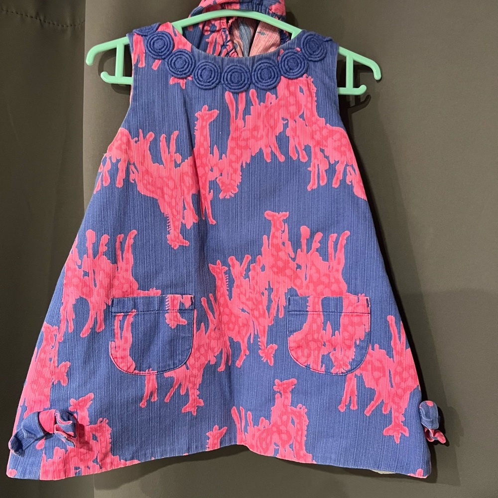 Lilly Pulitzer Pink and Blue Dress